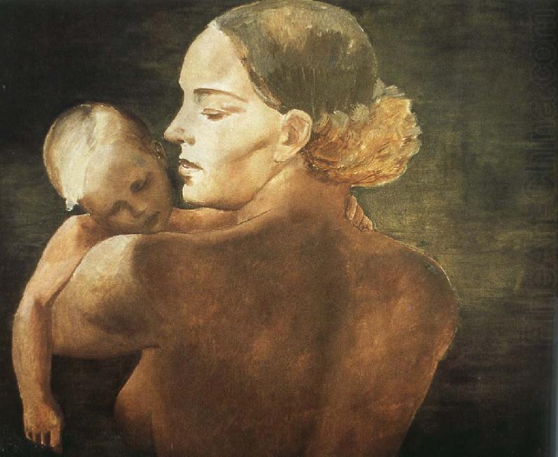 Mother, unknow artist